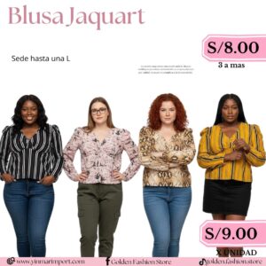 BLUSA JAQUART CRUZADO