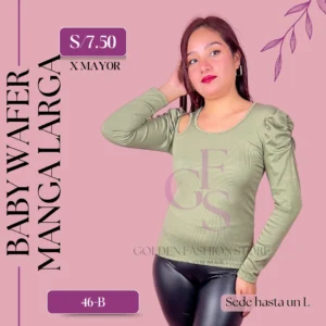 BABY WAFER MANGA LARGA 46B