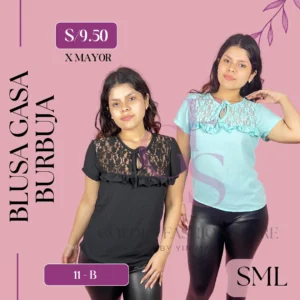 BLUSA GASA BURBUJA 11B