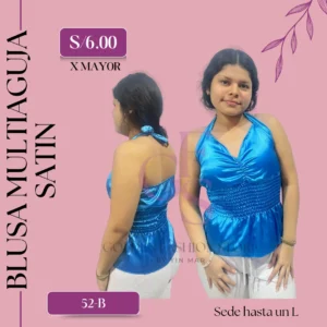 BLUSA MULTIAGUJA SATIN 52B