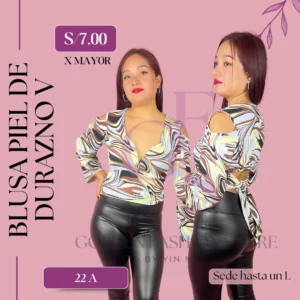 BLUSA PIEL DE DURAZNO V 22A