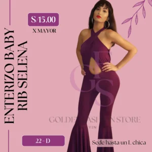 ENTERIZO BABY RIB SELENA 22D