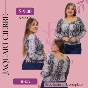 JACQUARD CIERRE 41A-42A