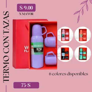 TERMO CON TAZAS 75S