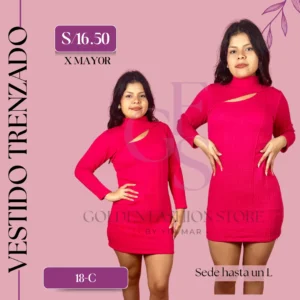 VESTIDO TRENZADO 18C