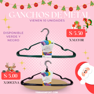 GANCHOS DE METAL