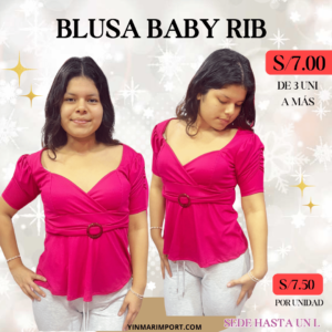 BLUSA BABY RIB