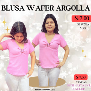 BLUSA WAFER ARGOLLA