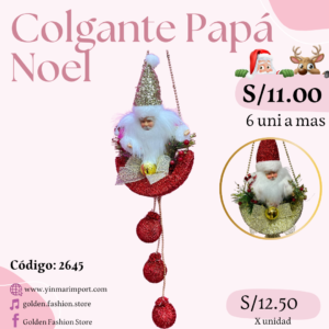 COLGANTE PAPA NOEL 2645