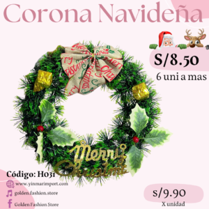 CORONA NAVIDEÑA H031