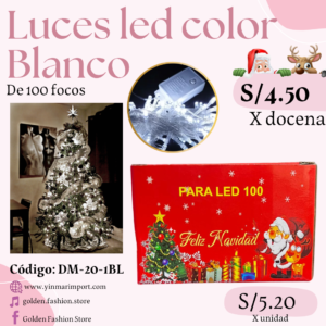 LUCES LED COLOR BLANCO DM-20-1BL