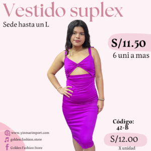 VESTIDO SUPLEX 42B