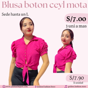 BLUSA BOTON CEYL MOTA