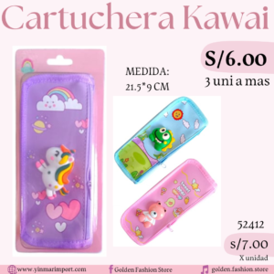 CARTUCHERA KAWAI 52412