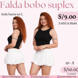 FALDA BOBO SUPLEX 10A