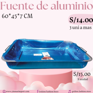 FUENTE DE ALUMINIO GRANDE