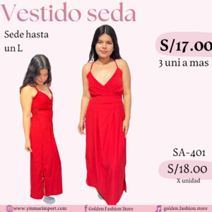 VESTIDO SEDA S401