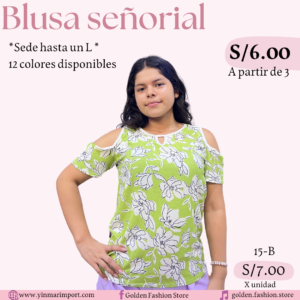 BLUSA SEÑORIAL 15B