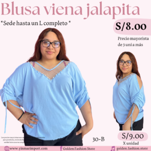 BLUSA VIENA JALAPITA 30B