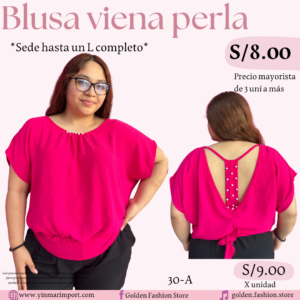 BLUSA VIENA PERLA 30A