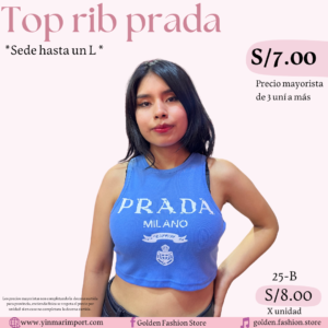 TOP RIB PRADA 25B