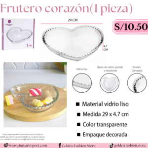 FRUTERO CORAZON 1 PIEZA