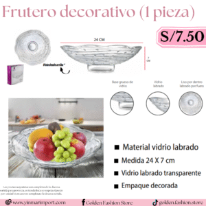FRUTERO DECORATIVO 1 PIEZA