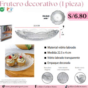 FRUTERO DECORATIVO 1 PIEZA