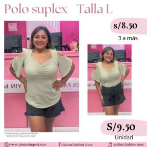 POLO SUPLEX TALLA L