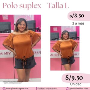 POLO SUPLEX TALLA L