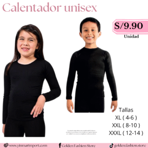 CALENTADOR UNISEX