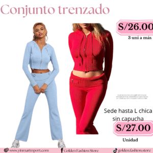 CONJUNTO TRENZADO