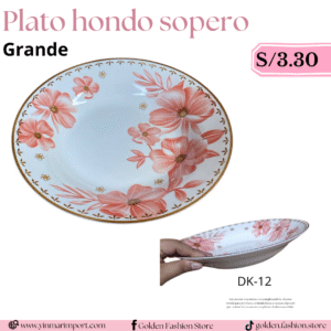 PLATO HONDO SOPERO DK12