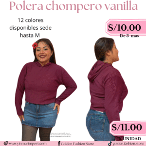 POLERA CHOMPERO VANILLA