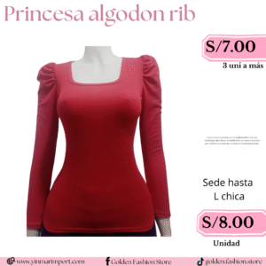 PRINCESA ALGODON RIB