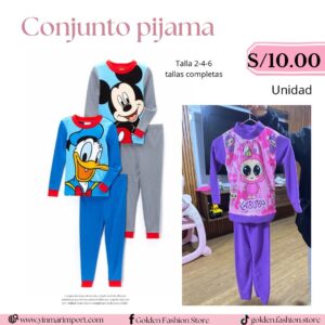 CONJUNTO PIJAMA NIÑO