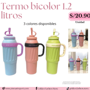 TERMO BICOLOR 1.2 LITROS