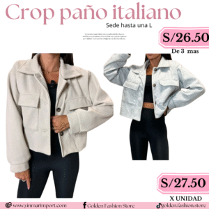 CROP PAÑO ITALIANO