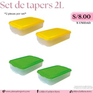 SET DE TAPERS 2L