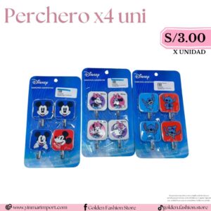 PERCHERO X4 UNIDADES