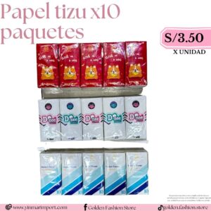 PAPEL TIZU X10 PAQUETES