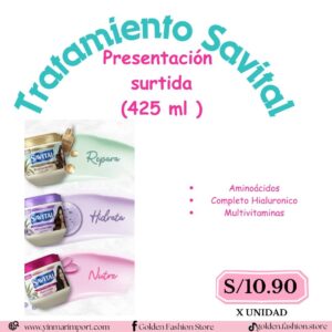 Tratamiento SavitalPresentación  surtida (425 ml )