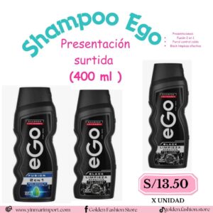 Shampoo Ego Presentación surtida  (400 ml )