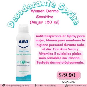 Desodorante Sprite Women Dermo Sensitive (Mujer 150 ml)