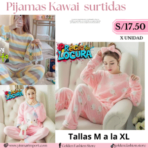 PIJAMAS KAWAI SURTIDAS
