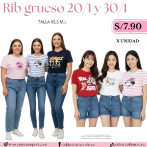 POLO RIB GRUESO 20/1 Y 30/1