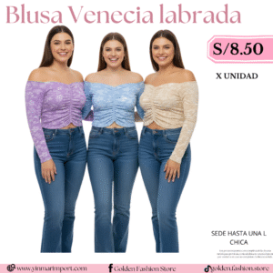 BLUSA VIENA LABRADA