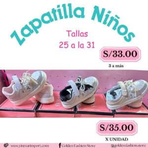 Zapatilla Niños