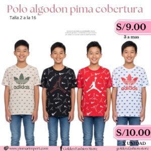 Polo algodon pima cobertura