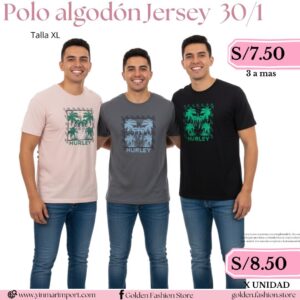 Polo algodón Jersey  30/1
